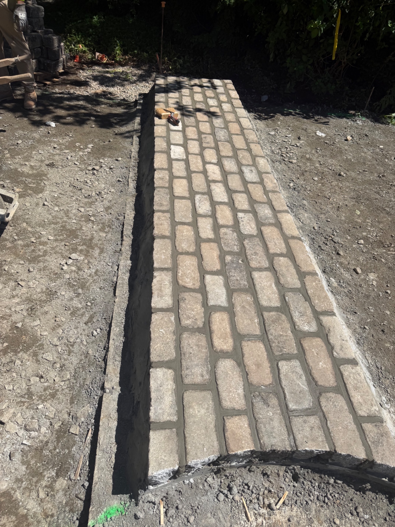 Stone Driveway Apron